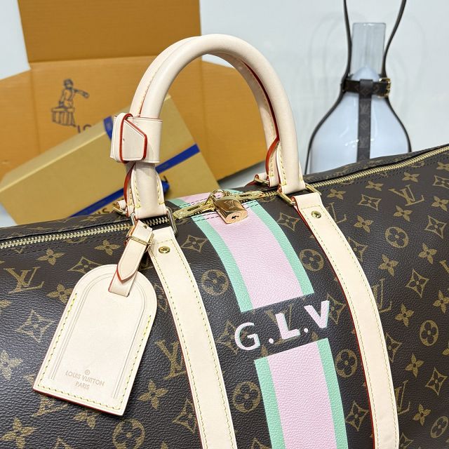 Louis vuitton original monogram canvas keepall 55 P01943