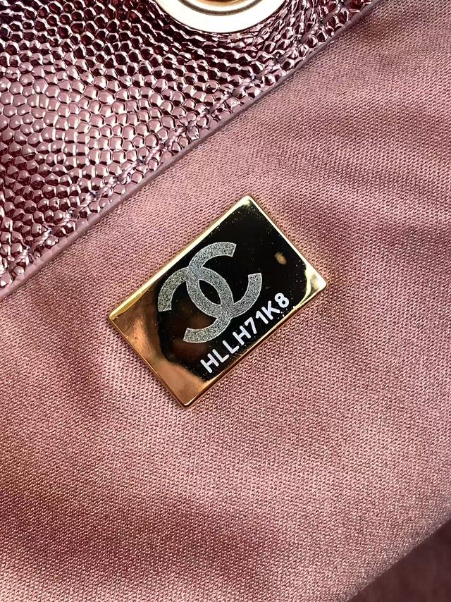 CC original grained calfskin 25 mini handbag AS5631 brozen