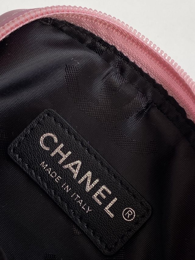 CC original lambskin mini camera bag AS6325 pink