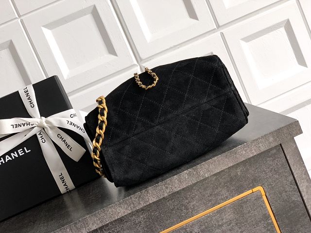 CC original suede 25 mini handbag AS5631 black