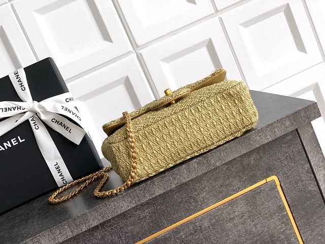 CC original tweed mini flap bag AS5279 gold