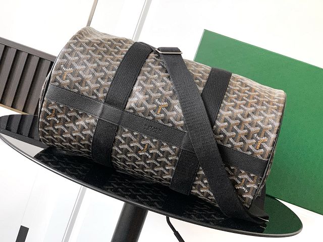 Goyard original canvas barrel 40 sports bag GY0124 black