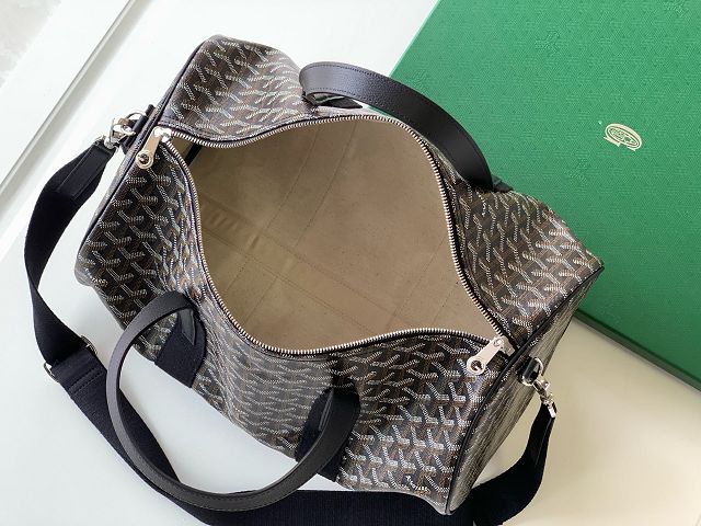 Goyard original canvas barrel 40 sports bag GY0124 black