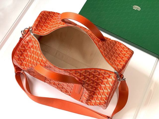 Goyard original canvas barrel 40 sports bag GY0124 orange