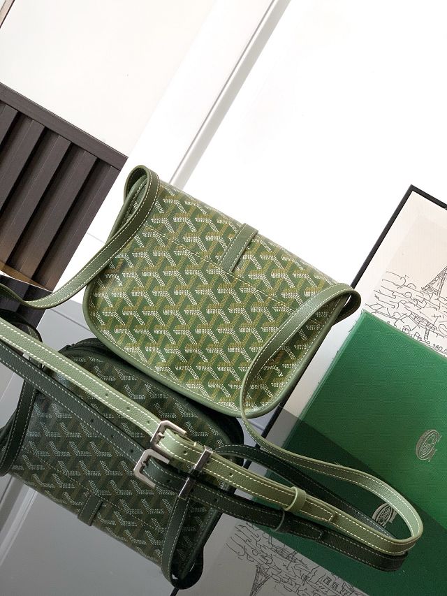 Goyard original canvas belvedere bag GY0012 khaki