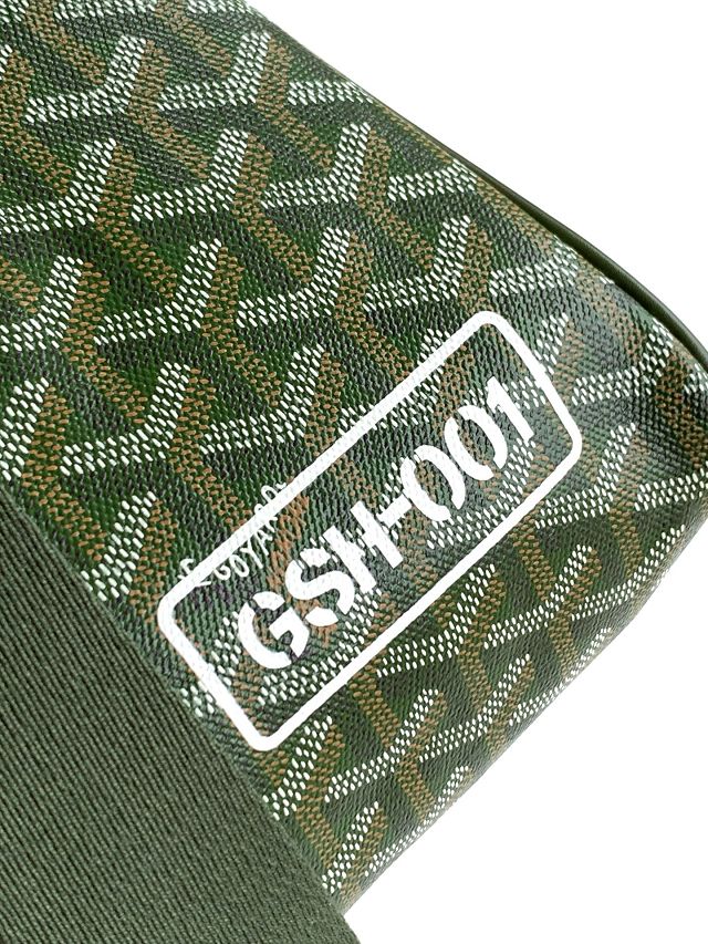 Goyard original canvas boston 50 bag GY0097 khaki