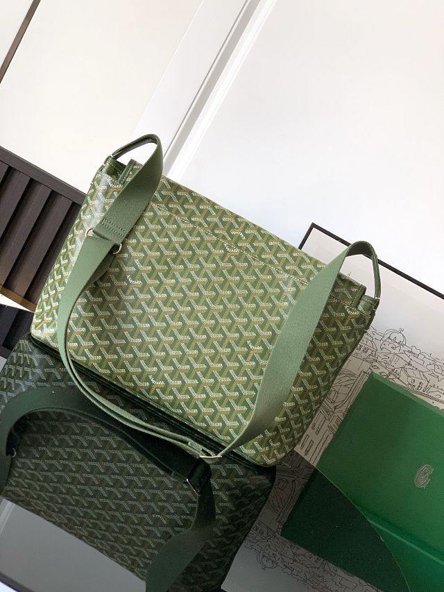 Goyard original canvas capetien messenger bag GY0067 khaki
