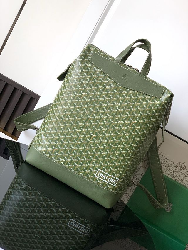 Goyard original canvas cisalpin backpack GY0067 khaki