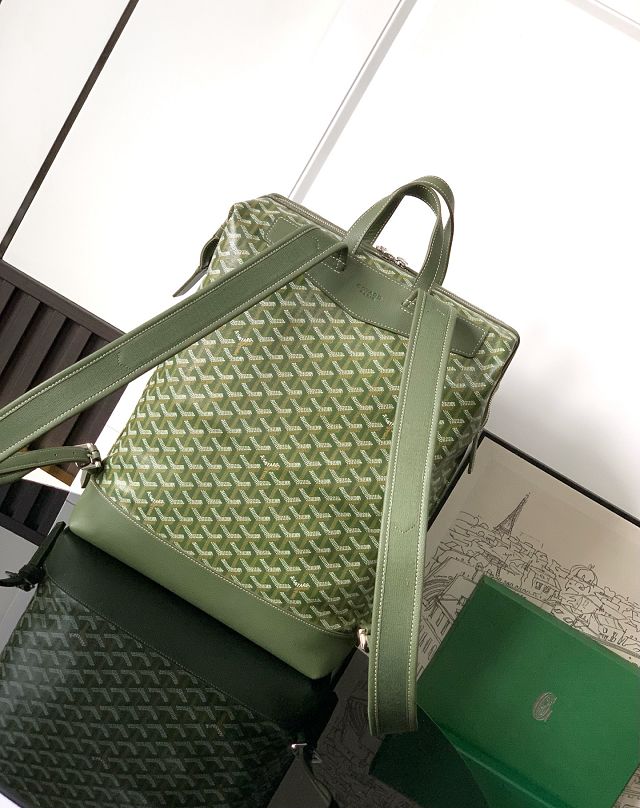 Goyard original canvas cisalpin backpack GY0067 khaki