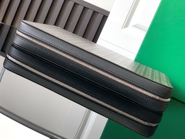 Goyard original canvas compagnon universel A4 bag GY0123 black