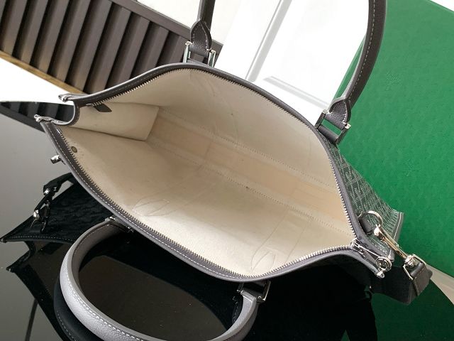 Goyard original canvas morvan document case GY0125 grey