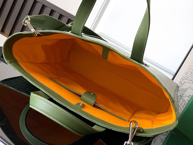 Goyard original canvas voltaire bag GY0055 khaki