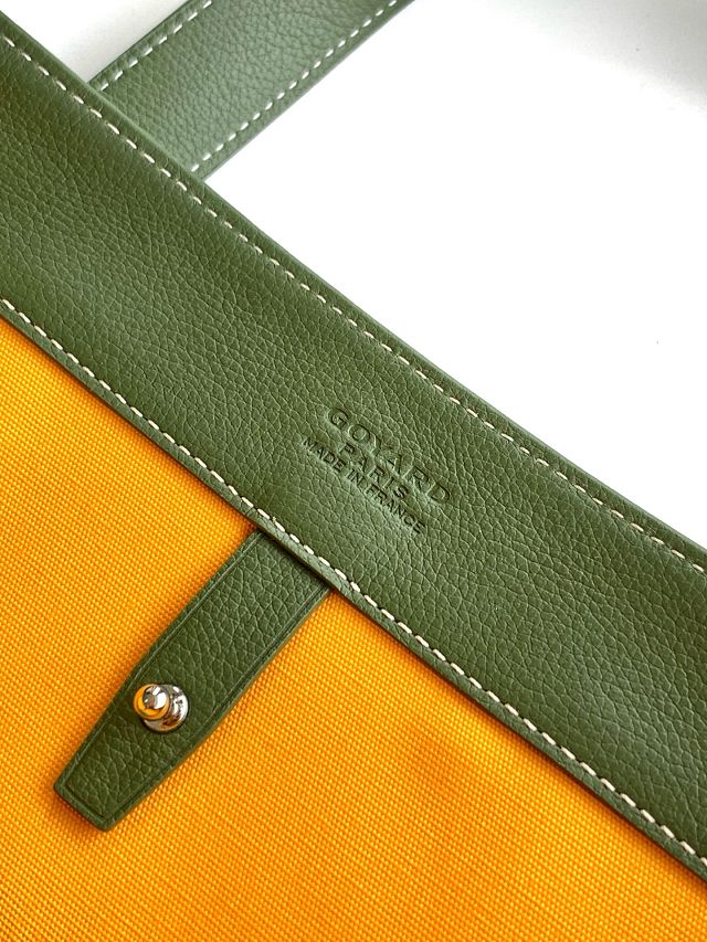 Goyard original canvas voltaire bag GY0055 khaki