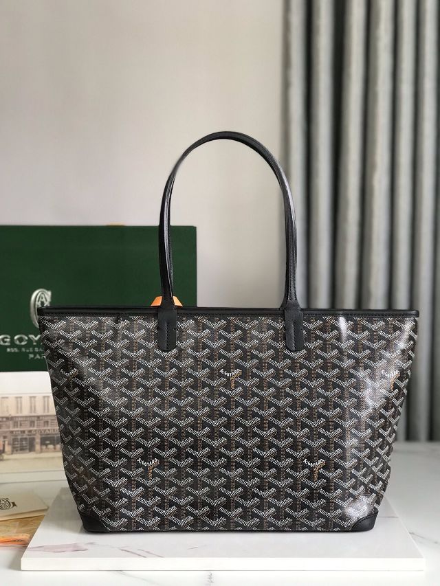 Goyard original canvas artois pm handbag GY0128 black