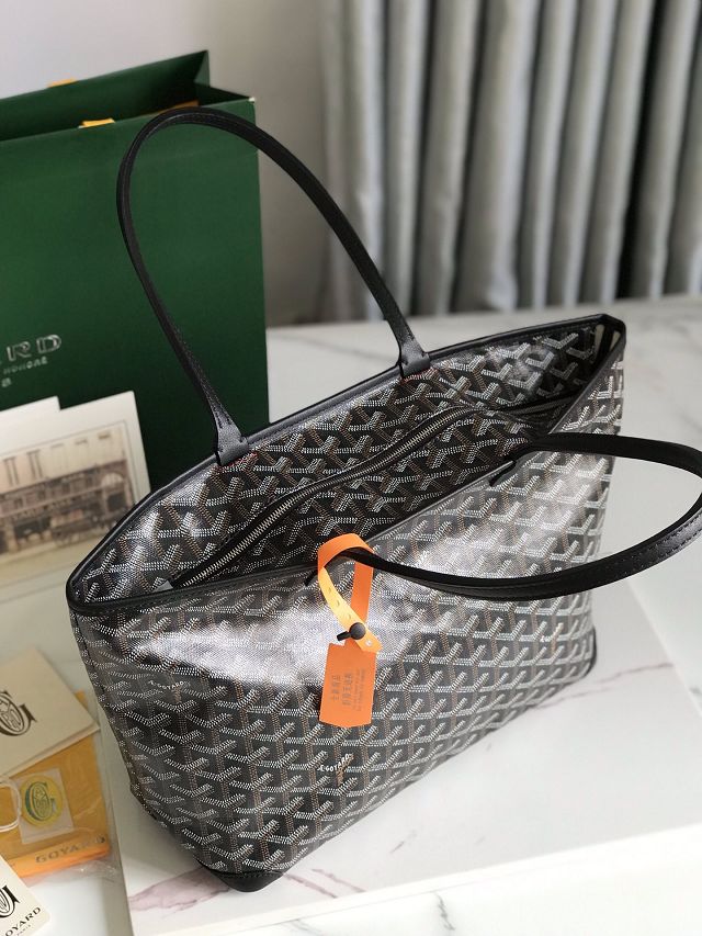 Goyard original canvas artois pm handbag GY0128 black
