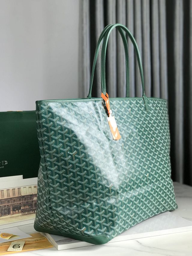 Goyard original canvas artois gm bag GY0129 green