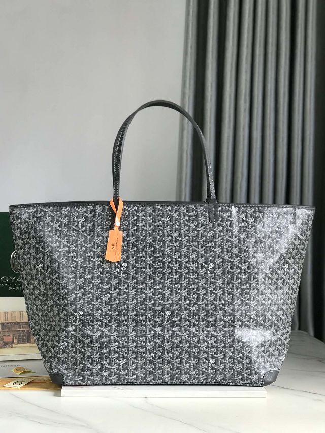 Goyard original canvas artois gm bag GY0129 grey