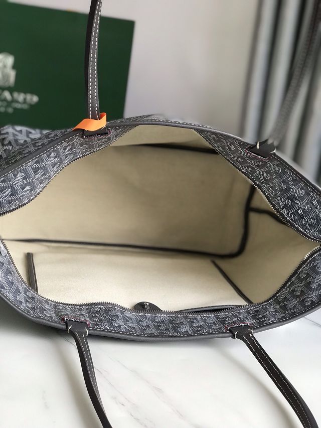 Goyard original canvas artois mm handbag GY0130 grey