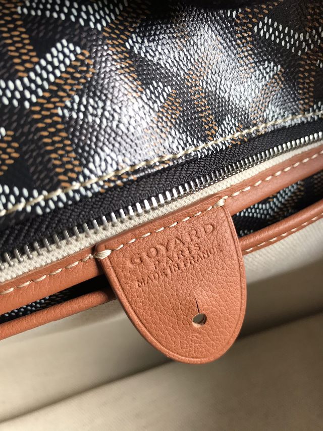Goyard original canvas artois pm handbag GY0128 brown