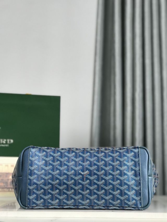 Goyard original canvas artois pm handbag GY0128 pearly blue