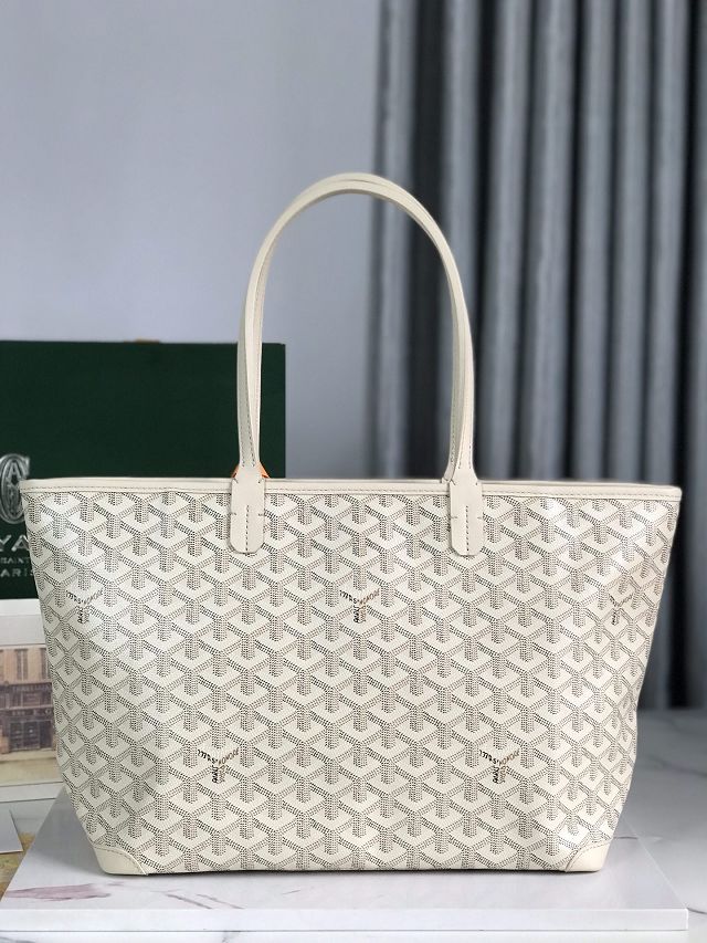 Goyard original canvas artois pm handbag GY0128 sand