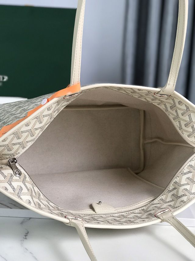 Goyard original canvas artois pm handbag GY0128 sand