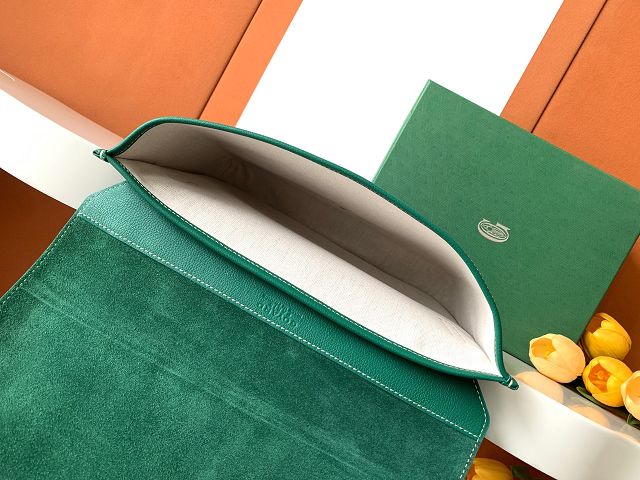 Goyard original canvas coursier messenger bag GY0126 green