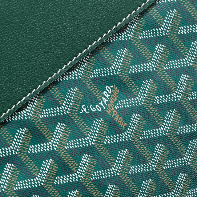 Goyard original canvas mecica hob bag GY0110 green