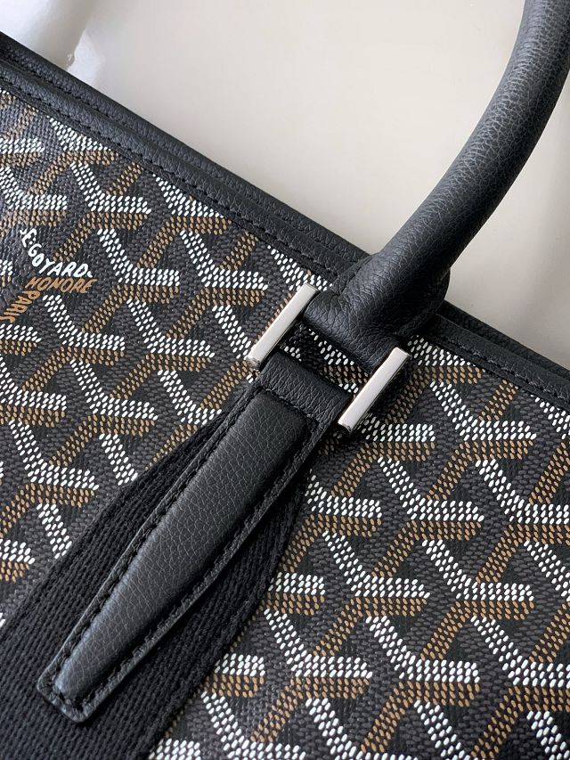 Goyard original canvas morvan document case GY0125 black