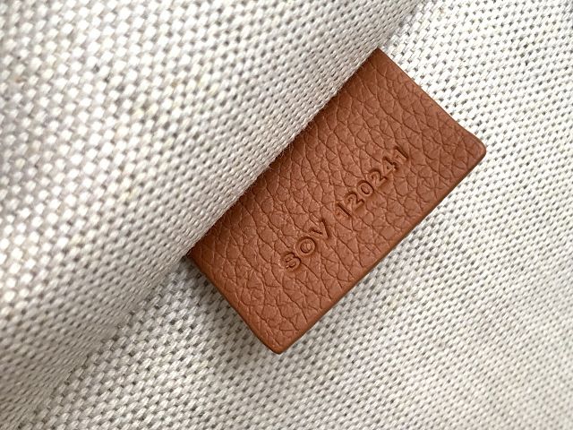 Goyard original canvas morvan document case GY0125 brown