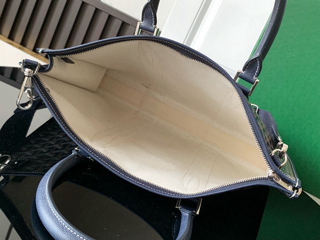 Goyard original canvas morvan document case GY0125 dark blue