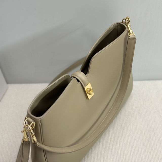 Celine original calfskin medium camille 16 soft bag 119563 taupe