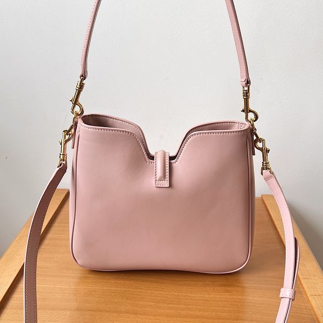 Celine original calfskin small camille 16 soft bag 120693 pink
