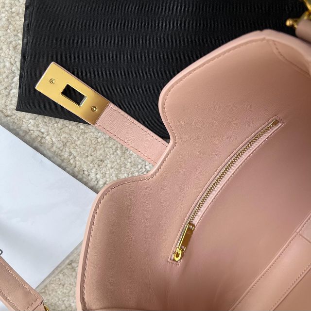 Celine original calfskin small camille 16 soft bag 120693 pink