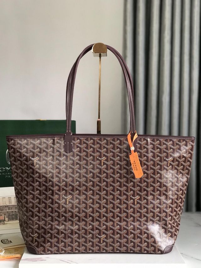 Goyard original canvas artois mm handbag GY0130 bordeaux