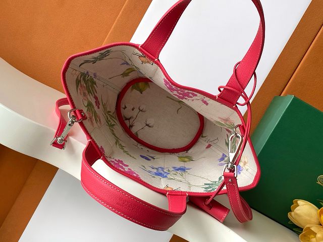 Goyard original canvas belharra small tote bag GY0115 fuchsia