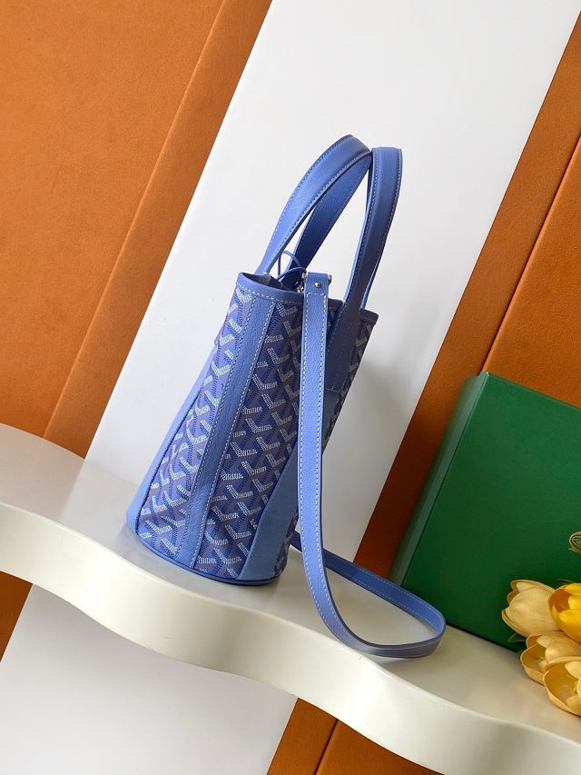 Goyard original canvas belharra small tote bag GY0115 iris