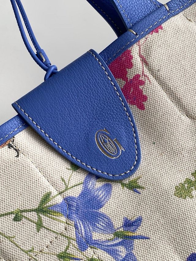 Goyard original canvas belharra small tote bag GY0115 iris