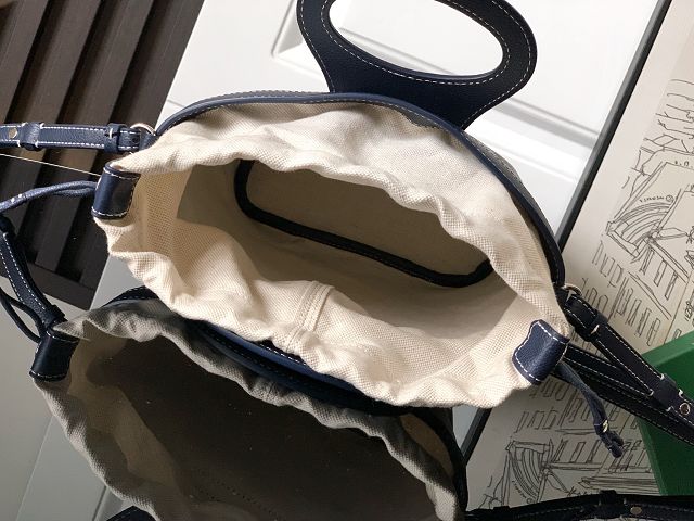 Goyard original canvas beluga mini bag GY0132 dark blue