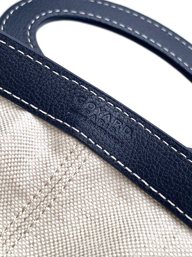 Goyard original canvas beluga mini bag GY0132 dark blue