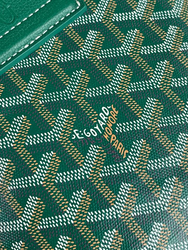 Goyard original canvas beluga mini bag GY0132 green