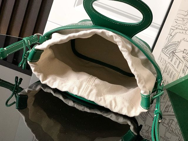 Goyard original canvas beluga mini bag GY0132 green