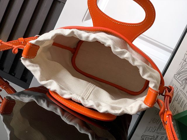 Goyard original canvas beluga mini bag GY0132 orange