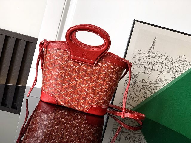 Goyard original canvas beluga mini bag GY0132 red