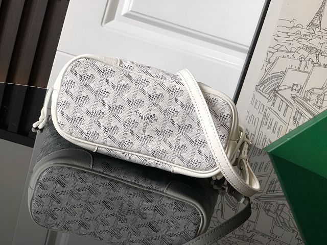 Goyard original canvas beluga mini bag GY0132 white