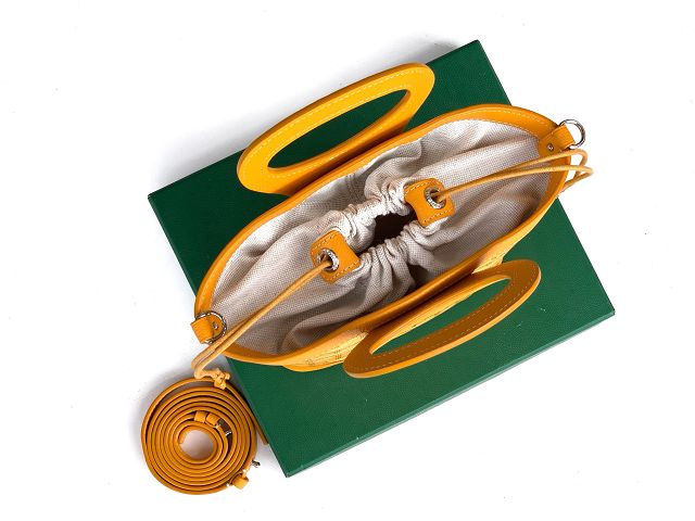 Goyard original canvas beluga mini bag GY0132 yellow