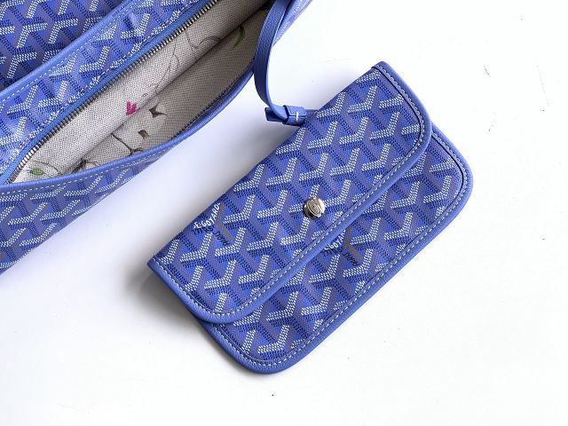 Goyard original canvas boheme hobo bag GY0094 iris