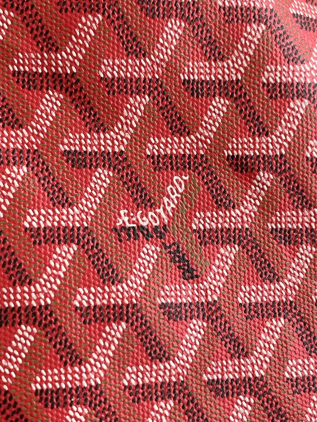 Goyard original canvas poitiers pm bag GY0131 fuchsia