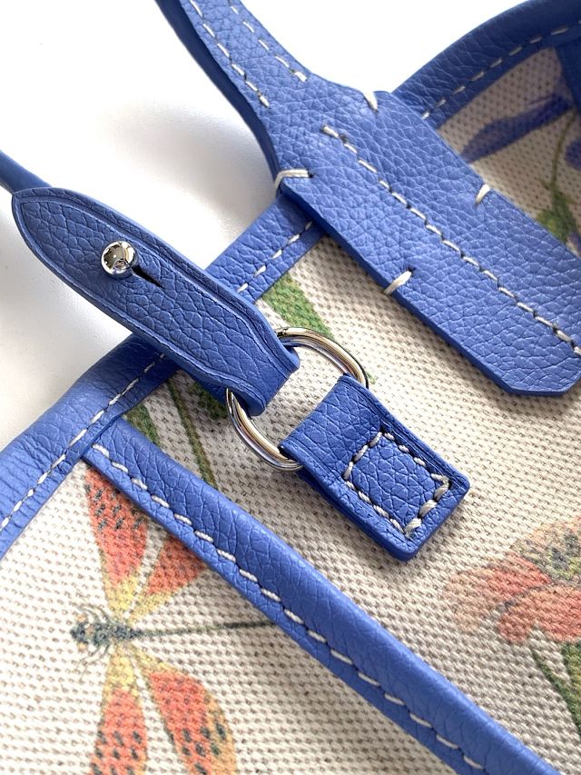 Goyard original canvas poitiers pm bag GY0131 iris