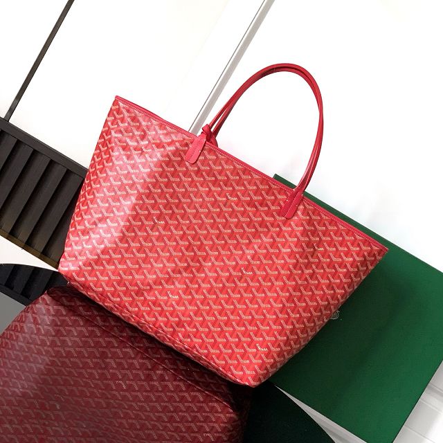 Goyard original canvas saint louis GM bag GY0083 fuchsia